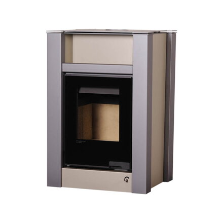 Krbová kamna AQUAFLAM VARIO ® - LEND 11kW krémová 