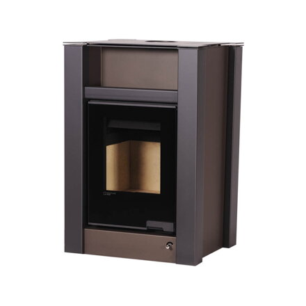 Krbová kamna AQUAFLAM VARIO ® - LEND 11kW hnědá - sametová 