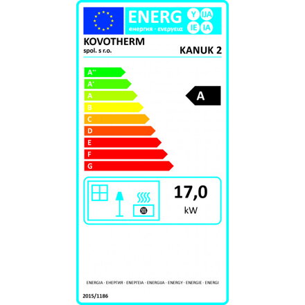 Krbová kamna Kanuk 2 - kouřovody zdarma