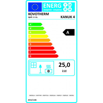 Krbová kamna Kanuk 4 - kouřovody zdarma