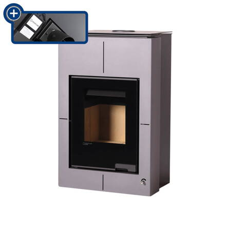 Krbová kamna AQUAFLAM VARIO ® - SAPORO 11/5kW, elektronická regulace